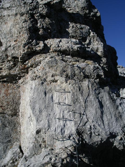 Klettersteig Nackter Hund: S&uuml;dostgrat des Mitterhorns (12. Nov.)
