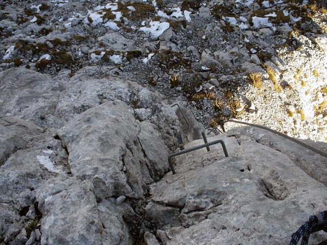 Klettersteig Nackter Hund: S&uuml;dostgrat des Mitterhorns (12. Nov.)