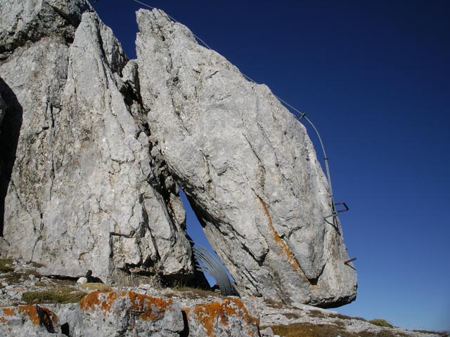 Klettersteig Nackter Hund: S&uuml;dostgrat des Mitterhorns (12. Nov.)