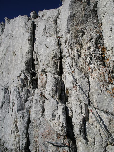 Klettersteig Nackter Hund: Südostgrat des Mitterhorns (12. Nov.)