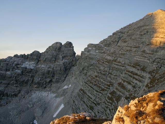 Nacketer Hund und Mitterhorn (13. Nov.)