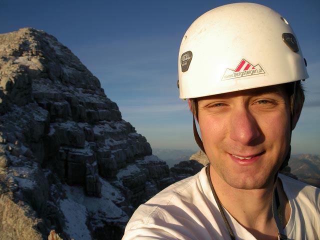Ich am Kleinen Hinterhorn, 2.369 m (13. Nov.)