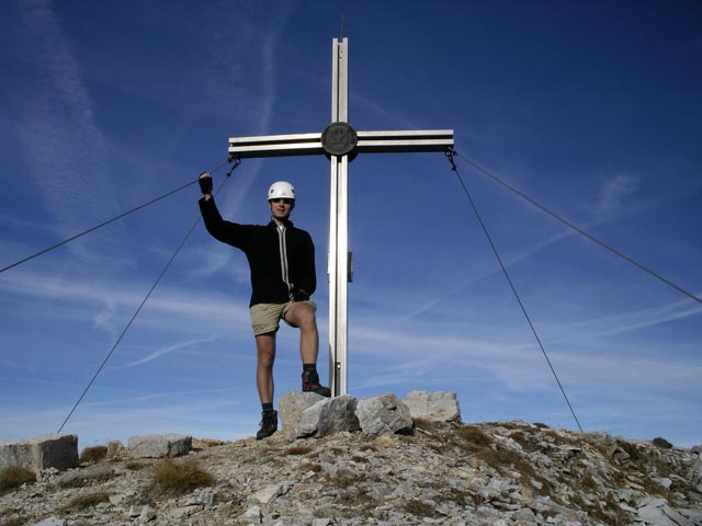 Ich am Gro&szlig;en Rothorn, 2.409 m (13. Nov.)