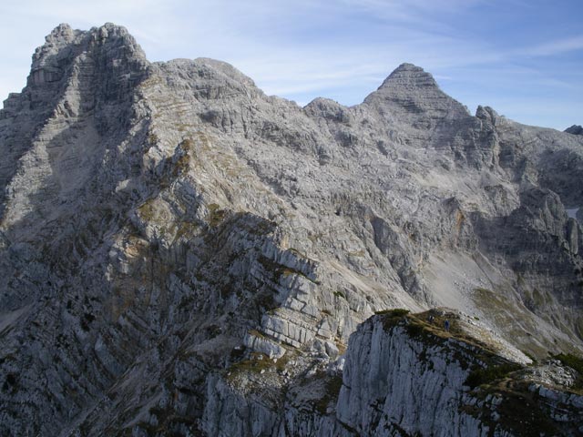 Rothorn und Mitterhorn vom Seehorn aus (13. Nov.)