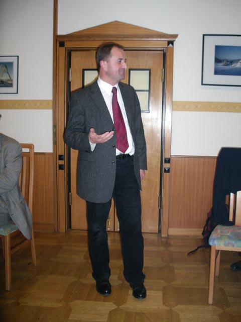 Harald im Gasthaus M&ouml;slinger