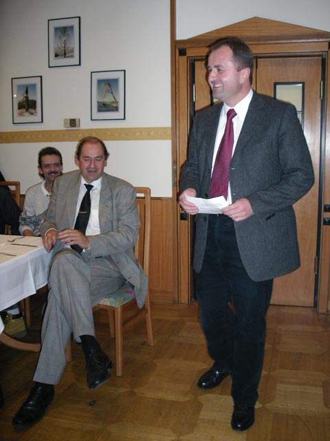 Harald im Gasthaus M&ouml;slinger