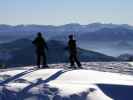 Andreas und Sonja bei der Bergstation des Almlifts