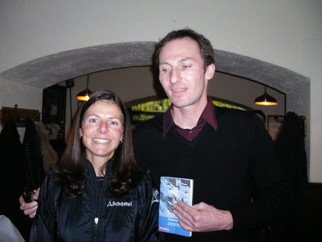 Gerlinde und Stefan im Universit&auml;tsbr&auml;u