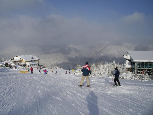 Friedrich H&uuml;tte und Bergstation der Komfort-Vierer-Sesselbahn
