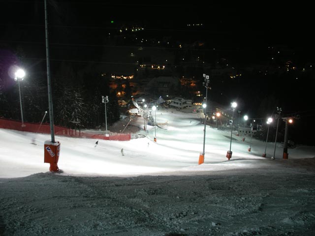 Weltcup-Piste Panorama