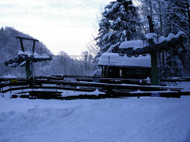 Mittelstation der Bergbahn Lilienfeld