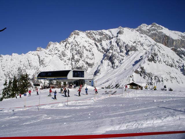 Bergstation der Sechsersesselbahn Dachegg, 1.750 m