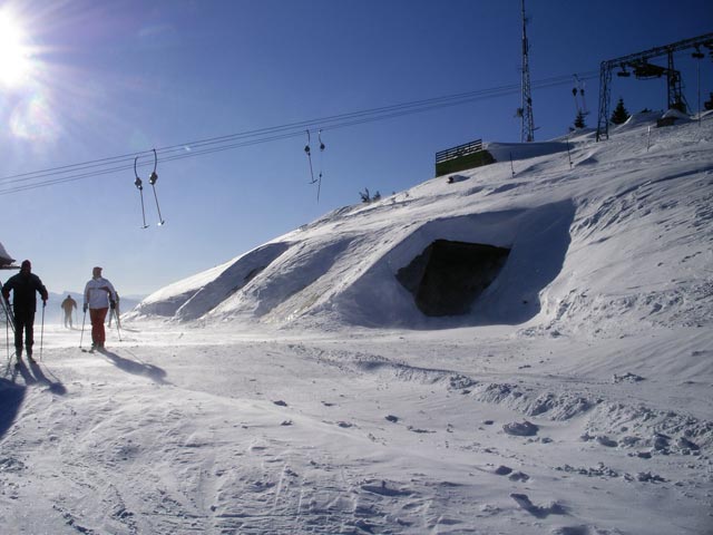 Bergstation der Gipfellifte