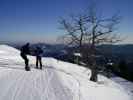 Stefan und Kerstin bei der Bergstation der Gipfellifte