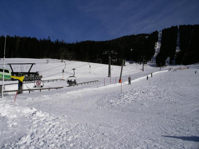 Vierer-Sessellift Nord-West und Übungslift