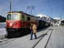 1099.010-9 'Hofstetten-Grünau' mit E 6835 im Bahnhof Mariazell, 850 m