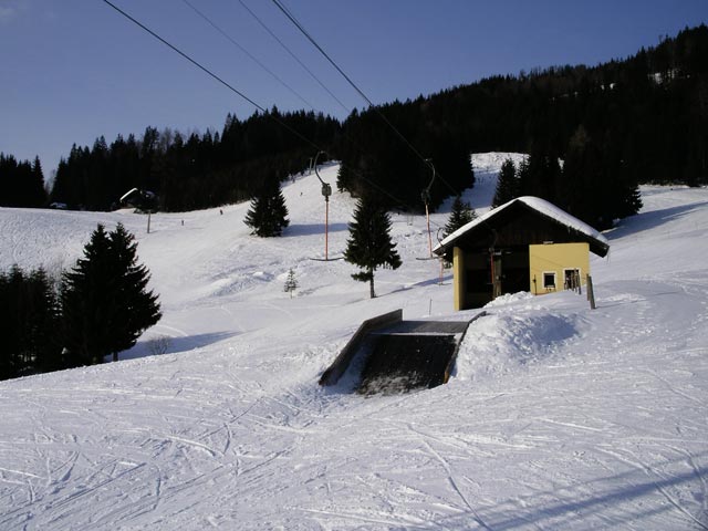 Bergstation des Sonnberglifts I