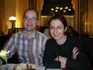 Christian und Agata im Cafe Central