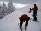 Christoph und Gudrun bei der Bergstation der Gipfellifte