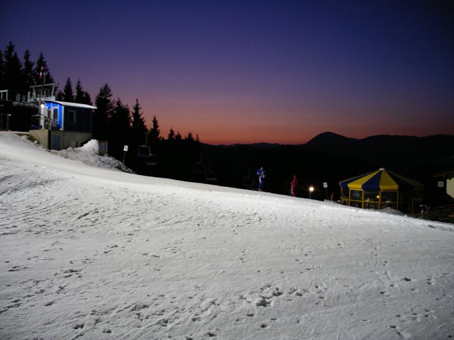 Bergstation des 4-er Sessellifts 'Blauer Blitz'