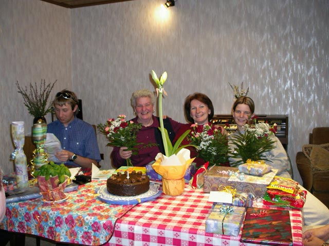 Ich, Irmgard, Doris und Nadja