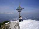 Ich und Daniela auf der Gemeindealpe, 1.626 m