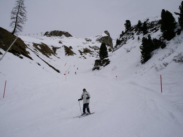 Daniela auf der Piste 40 (15. Apr.)