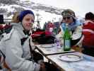 Daniela und Mama auf der Idalpe (15. Apr.)