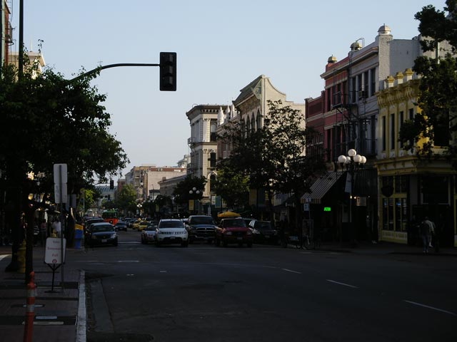 5th Ave in San Diego (7. Mai)