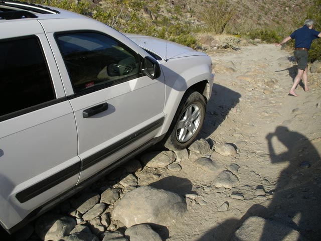 Herwig am Lower Coyote Canyon Jeep Trail (10. Mai)