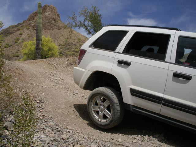 Schlüsselstelle des Dripping Springs Jeep Trails (11. Mai)