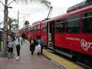 San Diego Trolley in der Haltestelle San Ysidro (7. Mai)