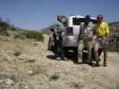 Herwig, Papa und ich am Table Mountain Jeep Trail (8. Mai)