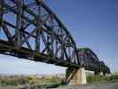 Eisenbahnbrücke über den Colorado River bei Parker (11. Mai)