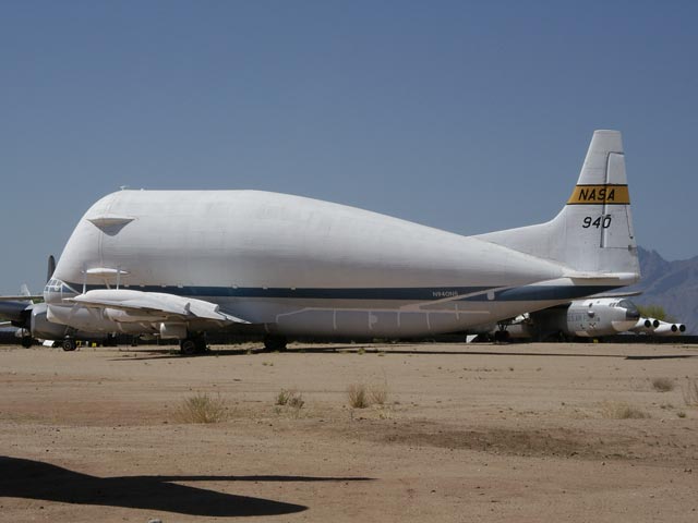 Aero Spacelines 377SG 'Super Guppy' im Pima Air and Space Museum (14. Mai)