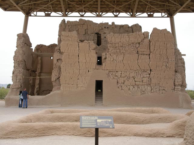Big House im Casa Grande National Monument (15. Mai)