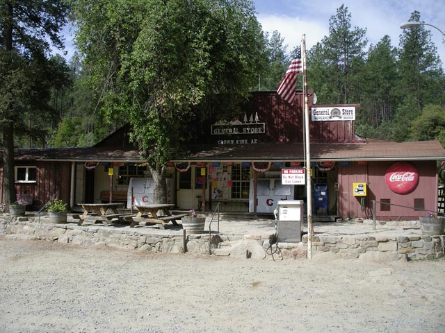 General Store in Crown King (16. Mai)