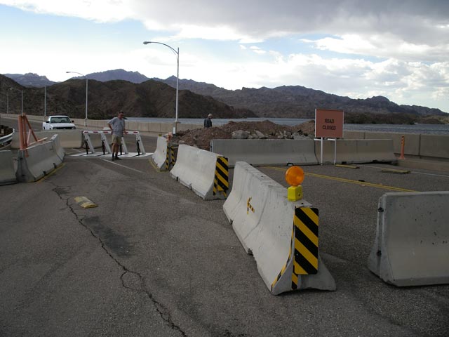 Papa und Herwig am Davis Dam (17. Mai)