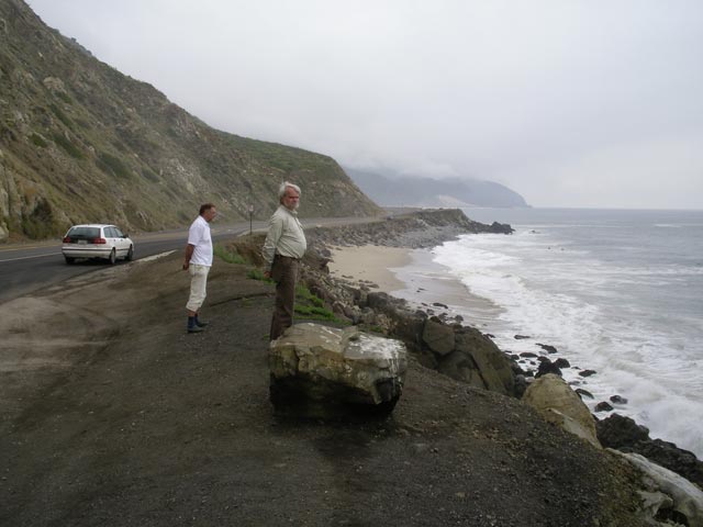 Papa und Herwig am Point Mugu (20. Mai)