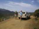 Herwig und Papa am Bradshaw Mountains Jeep Trail (16. Mai)