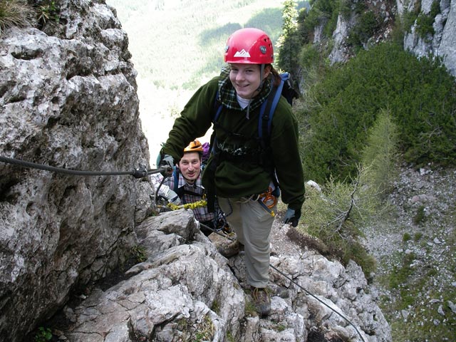 Franz Scheikl Klettersteig: Erich und Daniela
