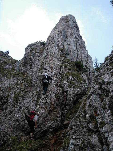 Franz Scheikl Klettersteig: Erich