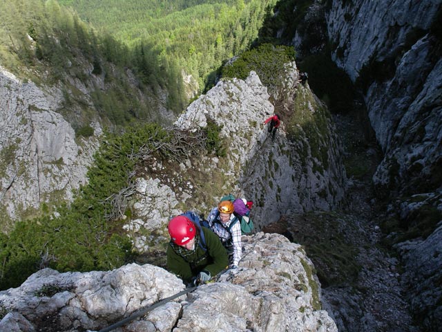 Franz Scheikl Klettersteig: Daniela und Erich