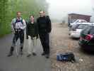 Erich, Daniela und Erich beim Gasthof Zirbisegger