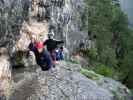 Marion und Reinhard am Klettersteig 'Steirerspur'