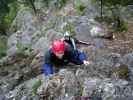 Marion und Reinhard am Klettersteig 'Steirerspur'