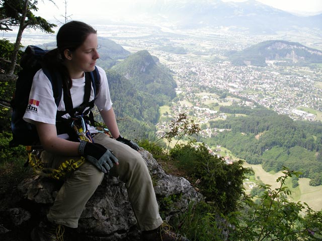 Via Kessi: Daniela beim Ausstieg (10. Juni)