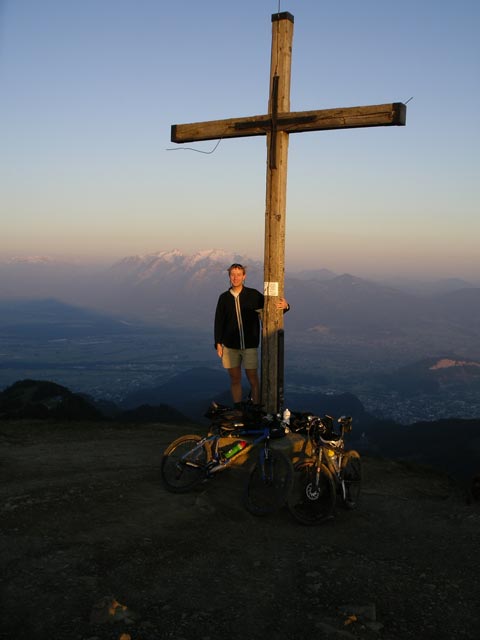 Ich auf der Hohen Kugel, 1.645 m (11. Juni)