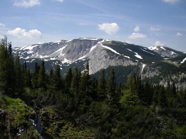 Lechnermauern von der Höllentalaussicht aus