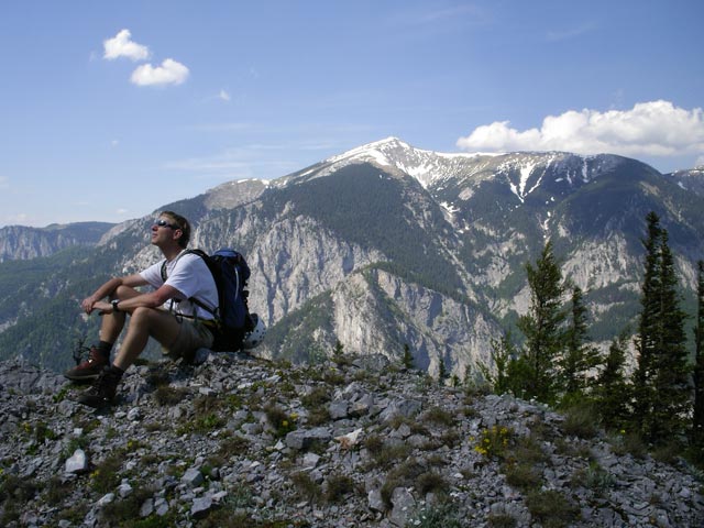 Ich auf der Brandschneide